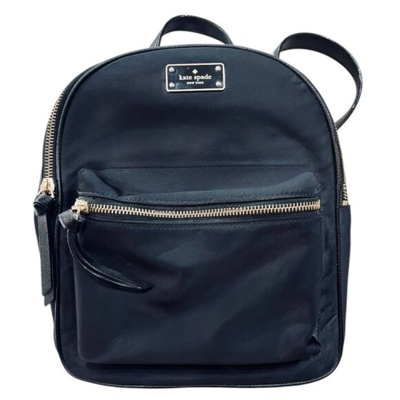 Kate Spade Black Backpack NWOT - Picture 1 of 6